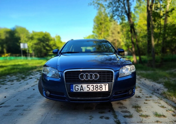 Audi A4 cena 24000 przebieg: 276000, rok produkcji 2008 z Gdynia małe 106